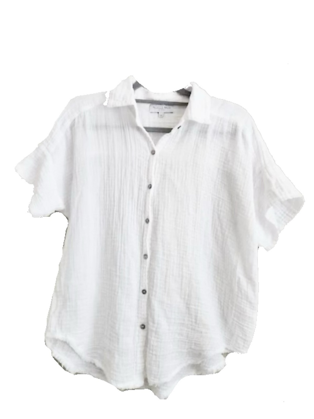 Michael Stars Bailey Gauze Button Down Shirt